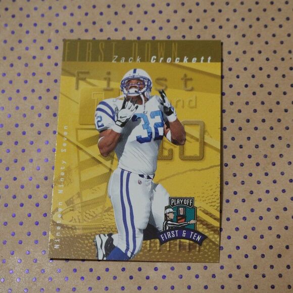 Zack Crockett #96 Football Card - Picture 1 of 2